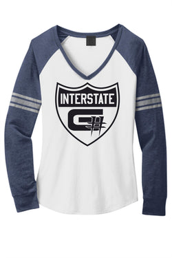 Ladies Interstate G# Long Sleeve Game Raglan