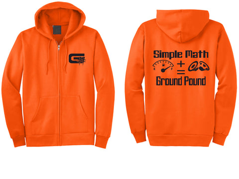 Basic sales math hoodie