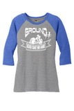 Ladies Blood Sweat and Gears Raglan