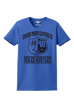 Ladies Miles Hustler T Shirt